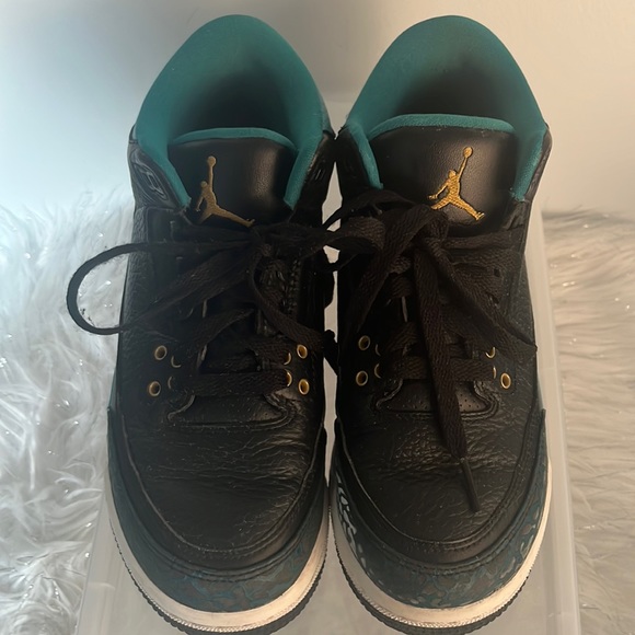 Jordan Other - Air Jordan 3  Retro in Teal size 5Y
